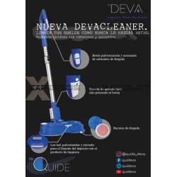 Nueva Mopa eléctrica DevaCleaner con batería para parquet, tarimas, laminados y PVC