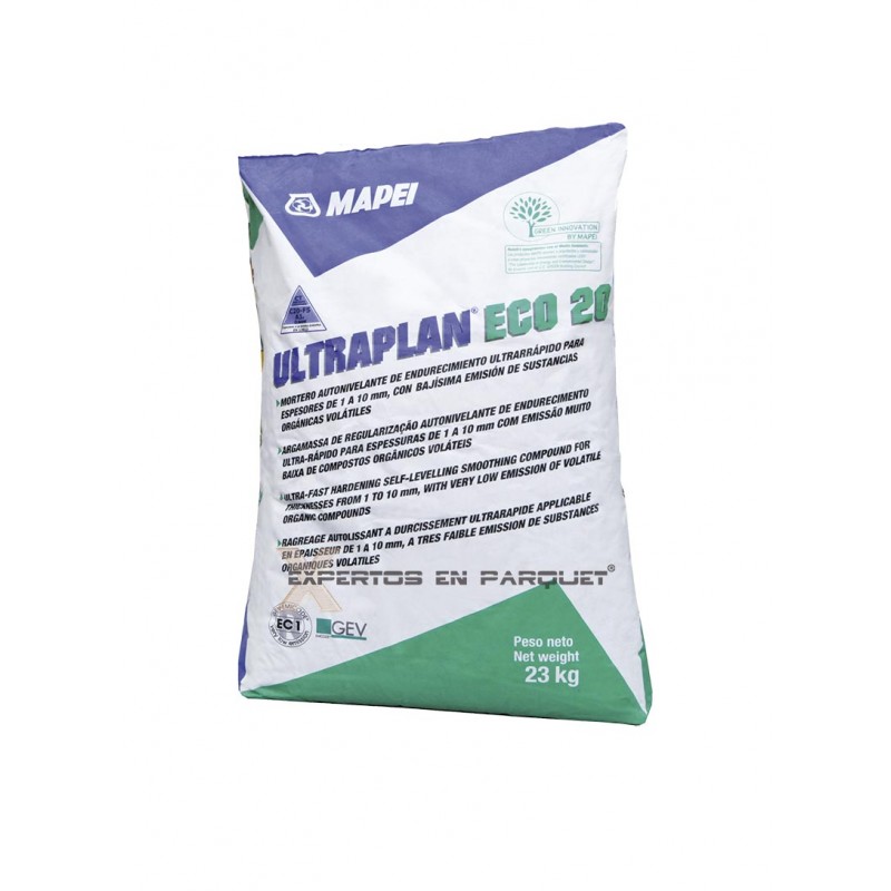 Mapei Ultraplan Eco 20 - pasta niveladora suelos flotantes