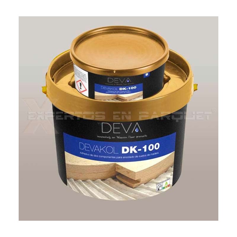 Adhesivo parquet poliuretano-epoxi DEVAKOL DK100 9+1kg